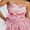 Liliane Garden Rose Ruffled A-Line Formal Dress