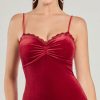 Katie Open Back Mermaid Velvet Formal Dress