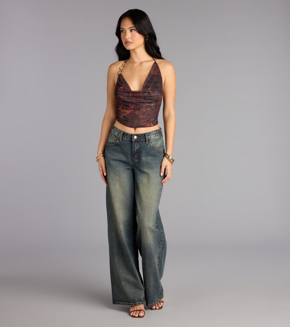 Hot Streak Leopard Crop Top