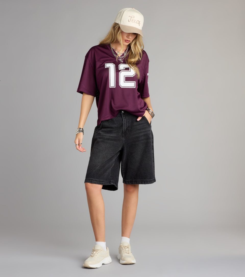 Squad Goals Texas A&M® Cropped Jersey Top