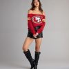 Ultra Game NFL San Francisco 49ers Pull-Over Top